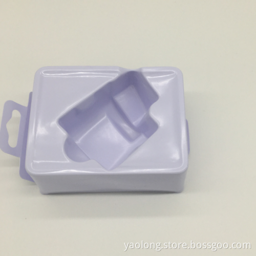 Electronic uses Custom White Plastic blister Packaging tray